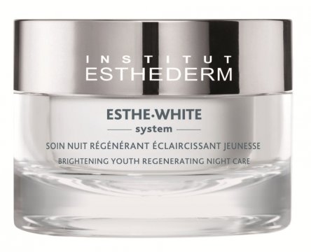 ESTHEDERM ESTHE WHITE BRIGHTENING YOUTH REGENERATING NIGHT CARE - projasňující a regenerační noční krém 50ml