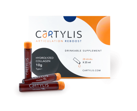 Cartylis kolagen 28 lahviček po 25ml - hydrolizovaný kolagen 10g s vitamíny C,D,E a selenem